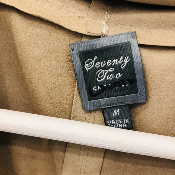 NORDSTROM seventy two changes suede vest - Picture 5 of 8